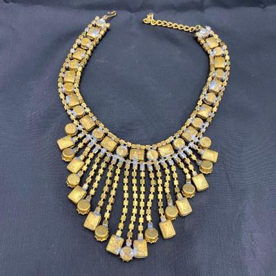 .52. Art Deco Czech Glass Necklace
