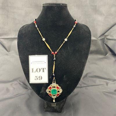 .59. Hungarian "Y" Necklace