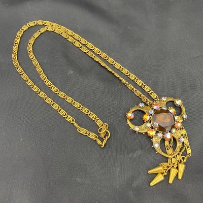 .61. Vintage Gold-Tone Necklaces
