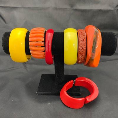 .63. Vintage Sunshine Bangles