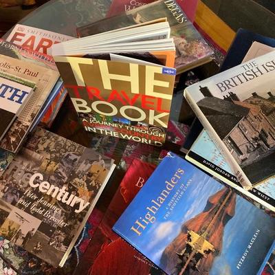 137: Lot of Coffee Table Size Books 