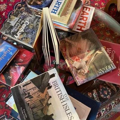 137: Lot of Coffee Table Size Books 