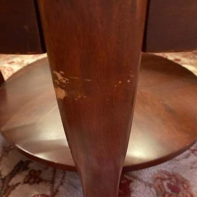 148: Glass Top Round Coffee Table 