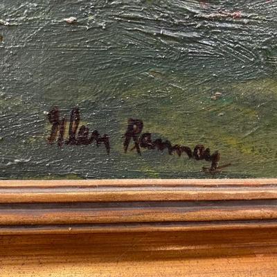 151: Original Oil on Board of Landscape by Glen Ranney 