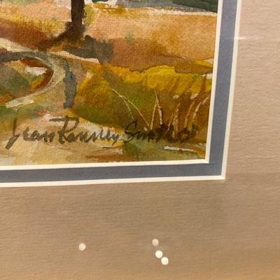 157: Original Watercolor â€œOld Oaksâ€ by Jean Ranney Smith 