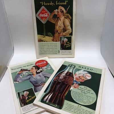 .87. 40s National Geographics (Coca-Cola)