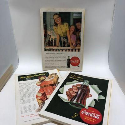 .92. 1940s National Geographics (Coca-Cola)
