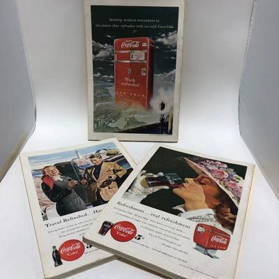 .92. 1940s National Geographics (Coca-Cola)