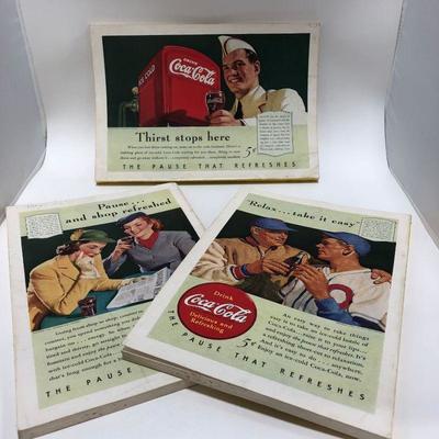 .92. 1940s National Geographics (Coca-Cola)