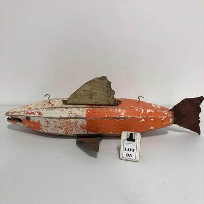 .95. Folk Art Large Fish
