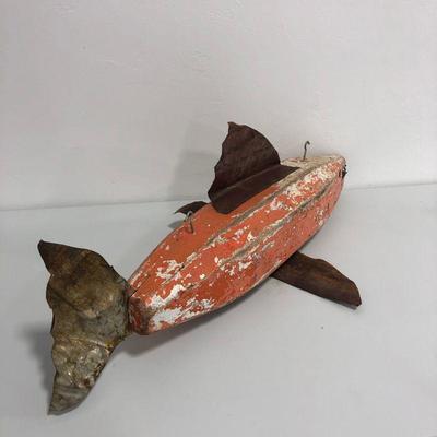 .95. Folk Art Large Fish