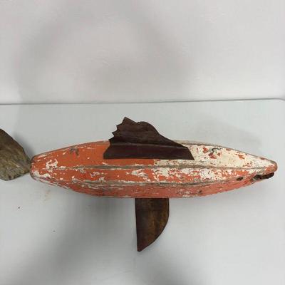 .95. Folk Art Large Fish