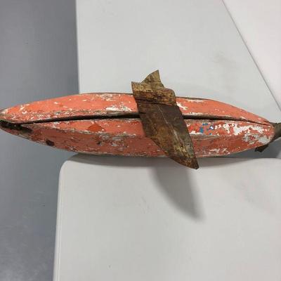 .95. Folk Art Large Fish