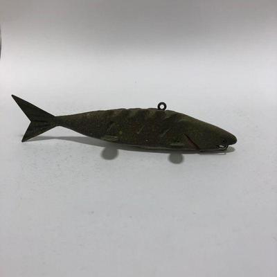 .96. Folk Art Catfish Decoy