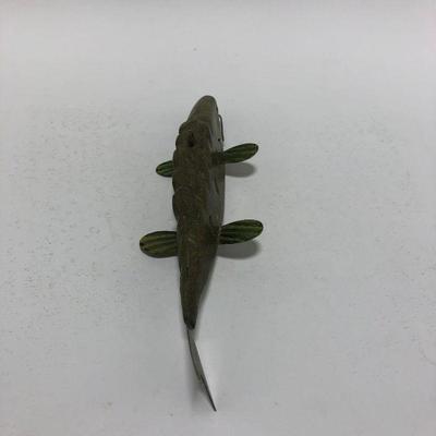 .96. Folk Art Catfish Decoy