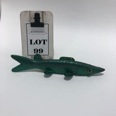 .99. Vintage Fish Decoy