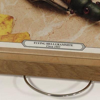 .101. Three Fishing Lure Prints
