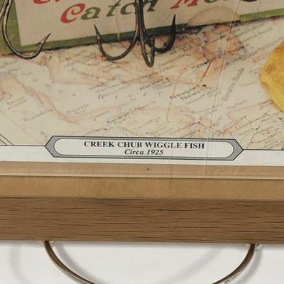 .101. Three Fishing Lure Prints