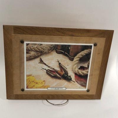 .101. Three Fishing Lure Prints