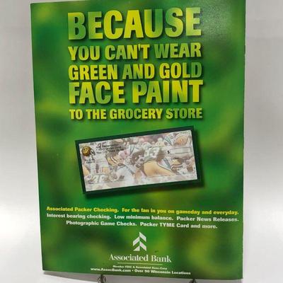 .107. Packers Paper Lot