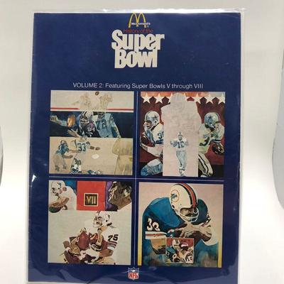 .108. McDonalds Super Bowl Books