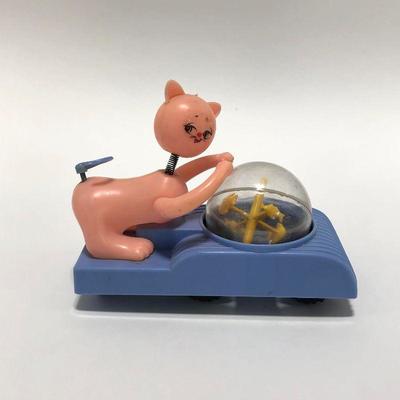 .111. 60s Child's Cat Toy
