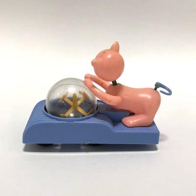 .111. 60s Child's Cat Toy