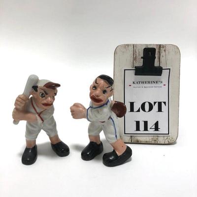 .114. Pitcher and Batter Japan Figures