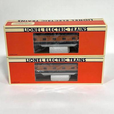 .119. NIB Lionel Train Cars