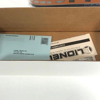 .119. NIB Lionel Train Cars
