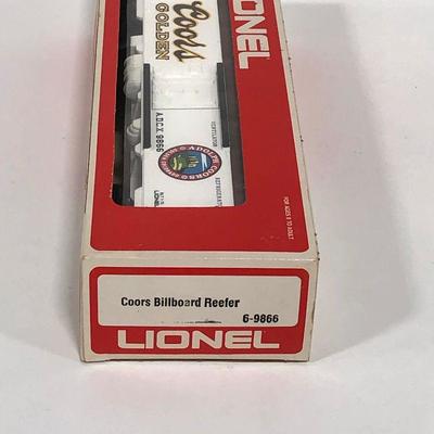 .122. Vintage Lionel Train Cars, Coors
