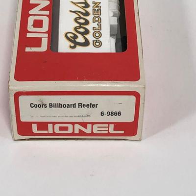 .122. Vintage Lionel Train Cars, Coors