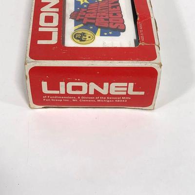 .123. Two Vintage Lionel Cars