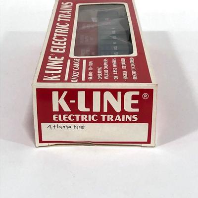 .124. Two K-Line Electric Train Cars