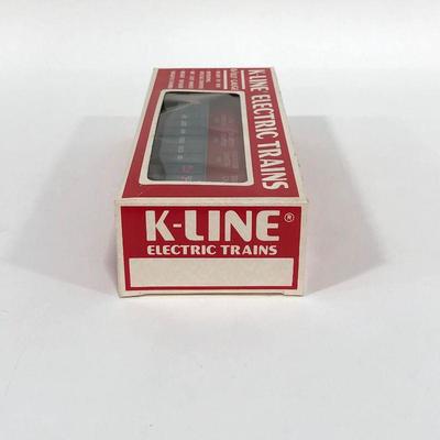 .124. Two K-Line Electric Train Cars
