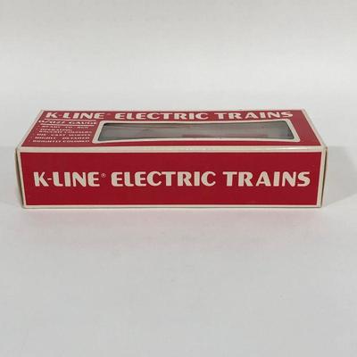 .124. Two K-Line Electric Train Cars