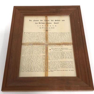 .129. German Good Luck Certificate