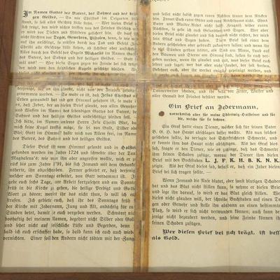 .129. German Good Luck Certificate