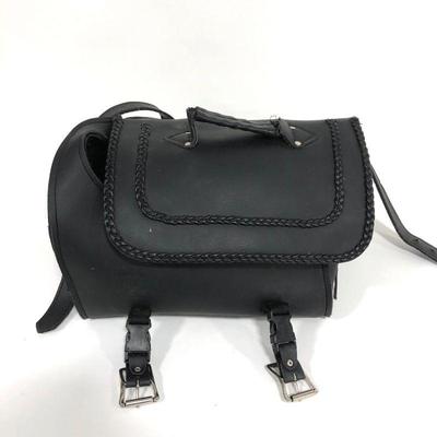 .133. Interstate Leather Motorcycle Bag