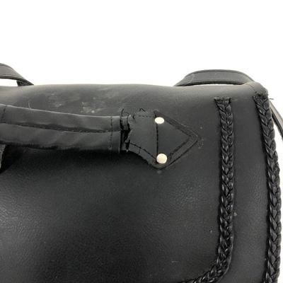 .133. Interstate Leather Motorcycle Bag