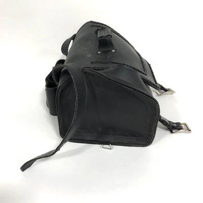 .133. Interstate Leather Motorcycle Bag