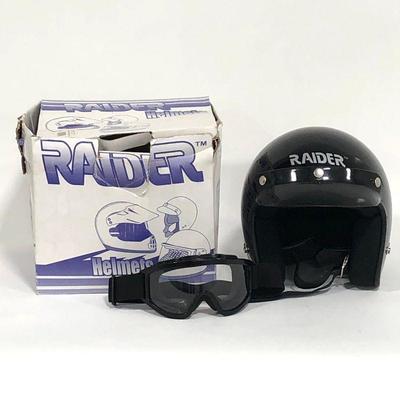 .136. Raider Helmet with Goggles
