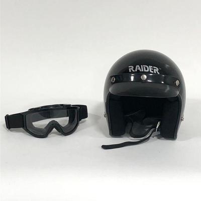 .136. Raider Helmet with Goggles