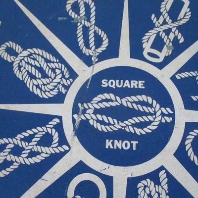 Lot 55 - Knot Tying Table