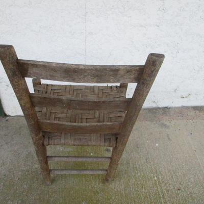 Lot 60 - Wooden Chair