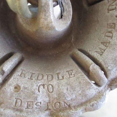 Lot 64 -  Riddle CO Light Fixture Chandelier