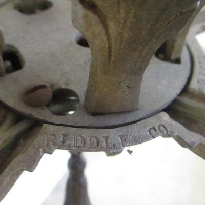 Lot 64 -  Riddle CO Light Fixture Chandelier