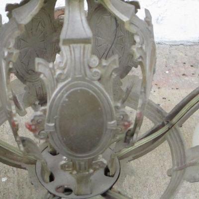 Lot 64 -  Riddle CO Light Fixture Chandelier