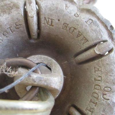 Lot 64 -  Riddle CO Light Fixture Chandelier