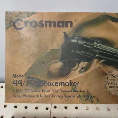 Lot 69 - Vintage Crosman Model 44 Peacemaker CO2 Revolver .177 Cal. 44/.177